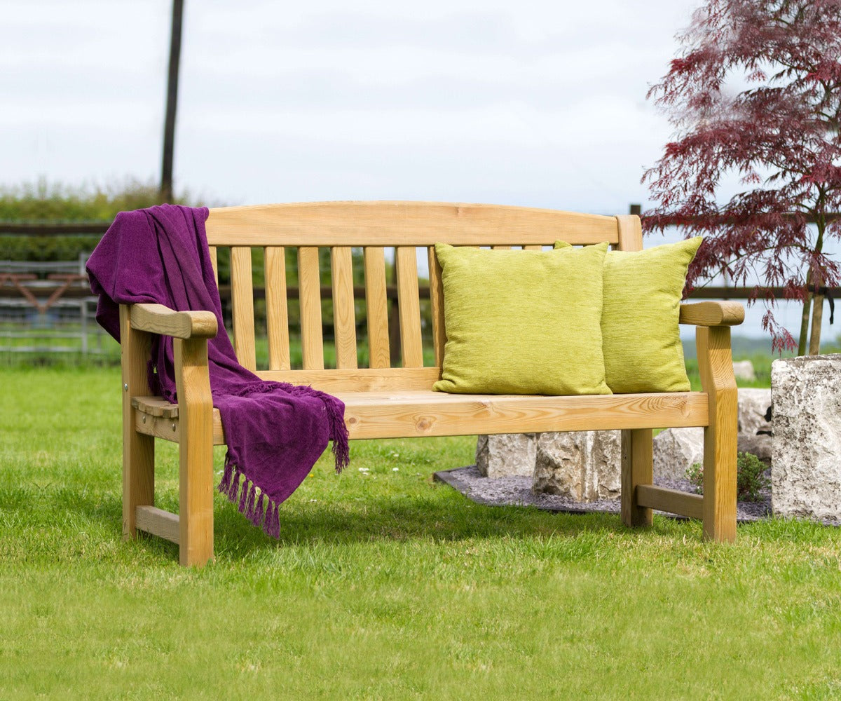 5ft Garden Bench Wooden Garden Furniture Cornwall Garden Shop UK