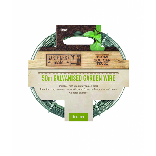 Galvanised Garden Wire 50m | Cornwall Garden Shop | UK
