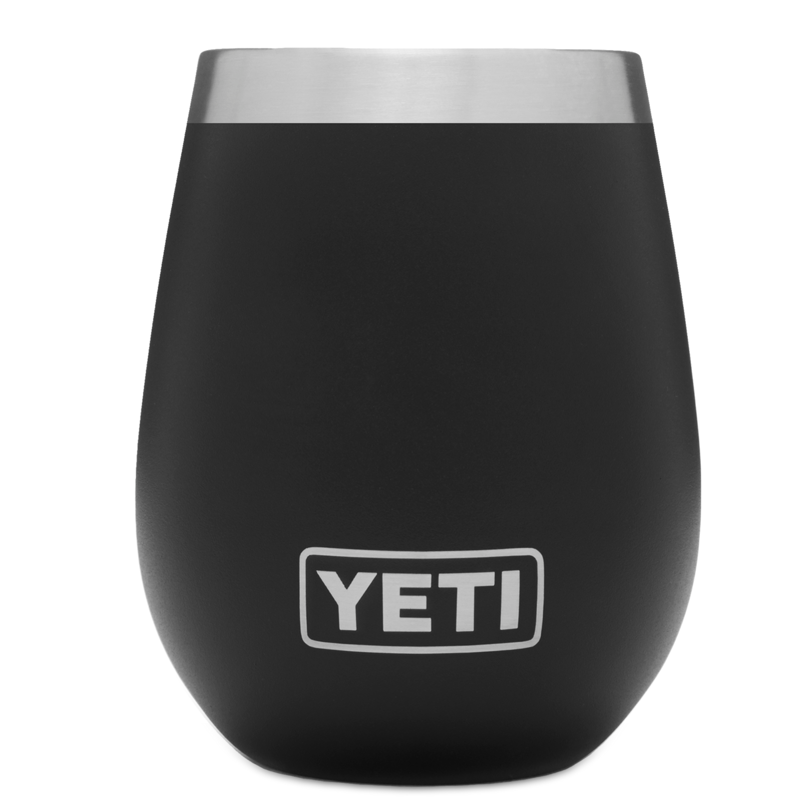 Rambler 10 Oz (296ml) Wine Tumbler - Black