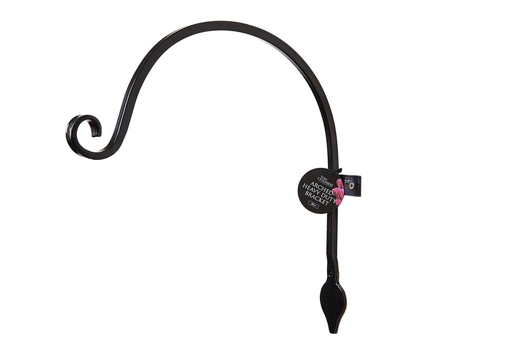Bracket Arched Heavy Duty with Leaf Detail 38cm