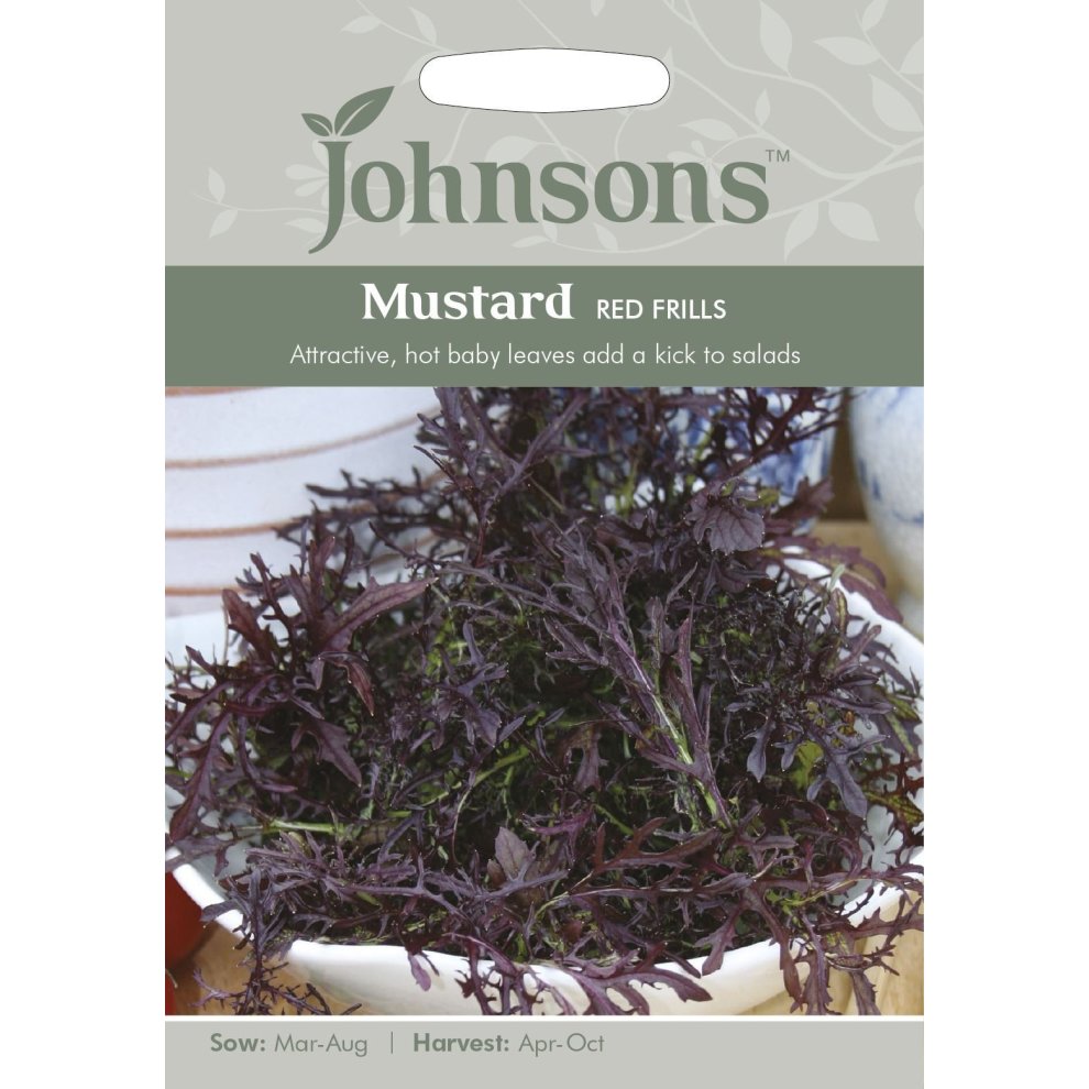 Mustard Red Frills Seeds