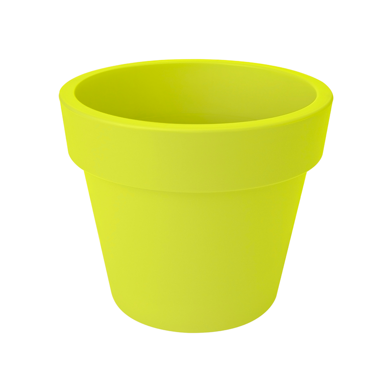 Green Basics Top Planter 23cm Lime Green