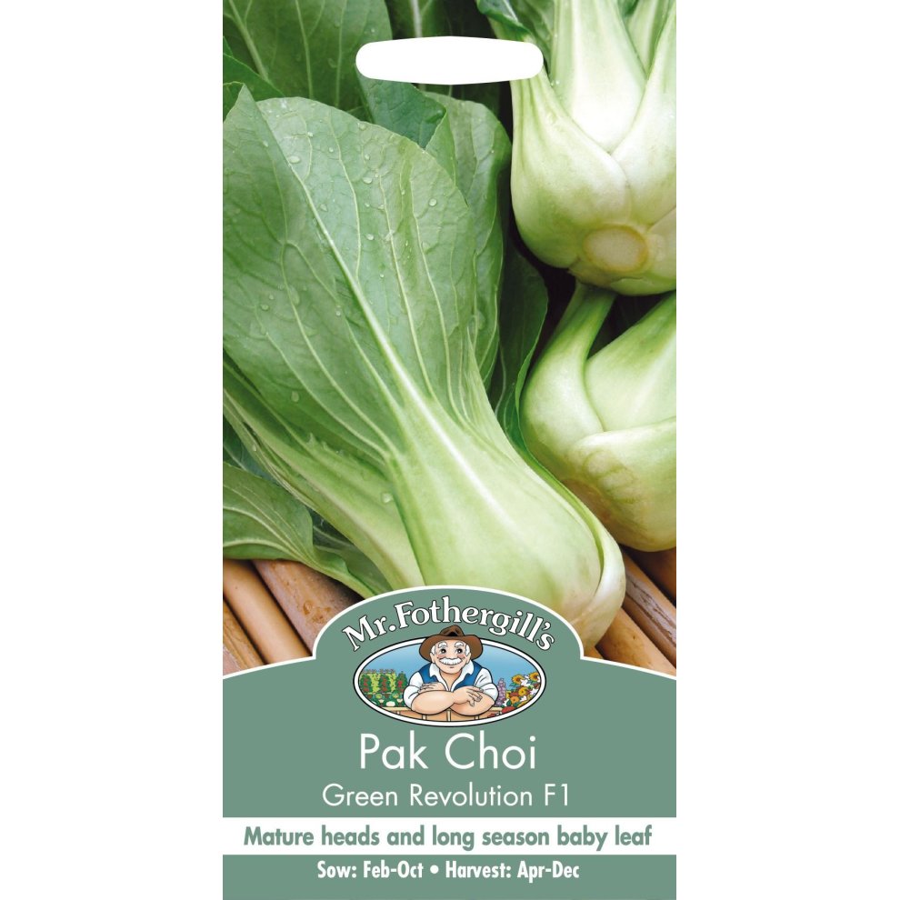 Pak Choi Green Revolution F1 Seeds