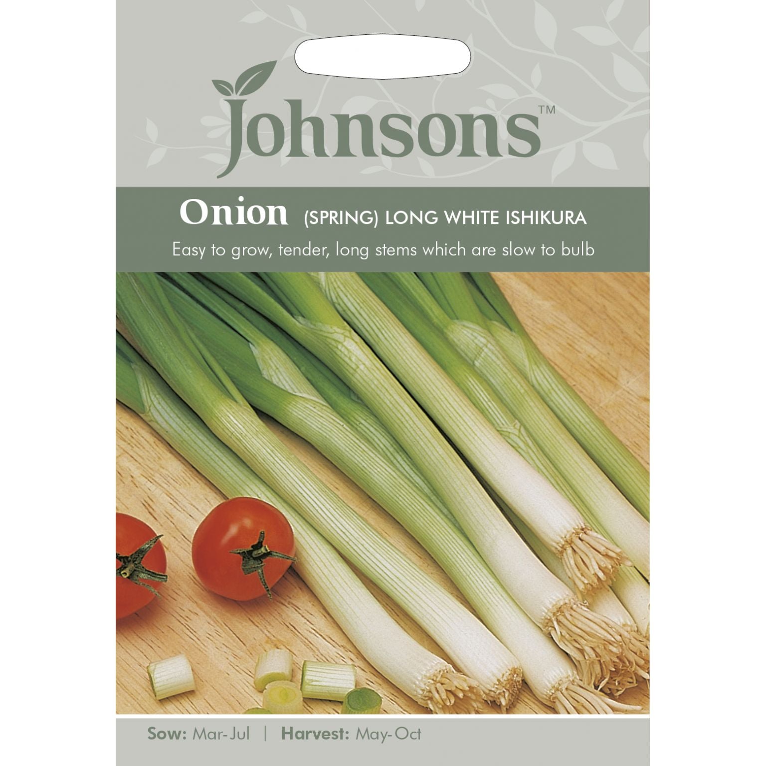 Onion (Spring) Long White Ishikura Seeds