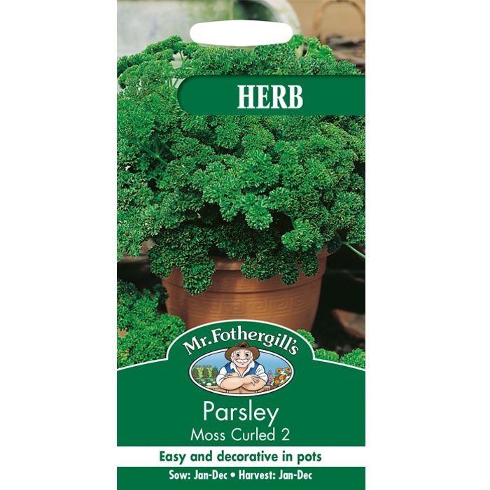 Parsley Moss Curled 2 Herb Seeds