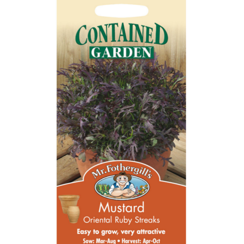 Mustard Oriental Ruby Streaks Seeds