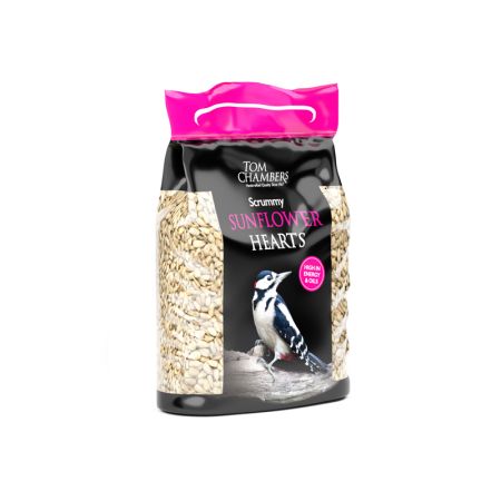 Scrummy Sunflower Hearts 0.9kg | Cornwall Garden Shop | UK