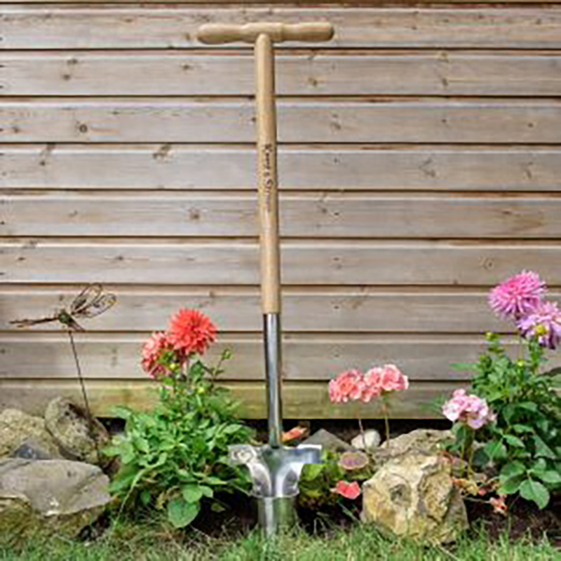 Bulb Planter Long Handle Stainless Steel