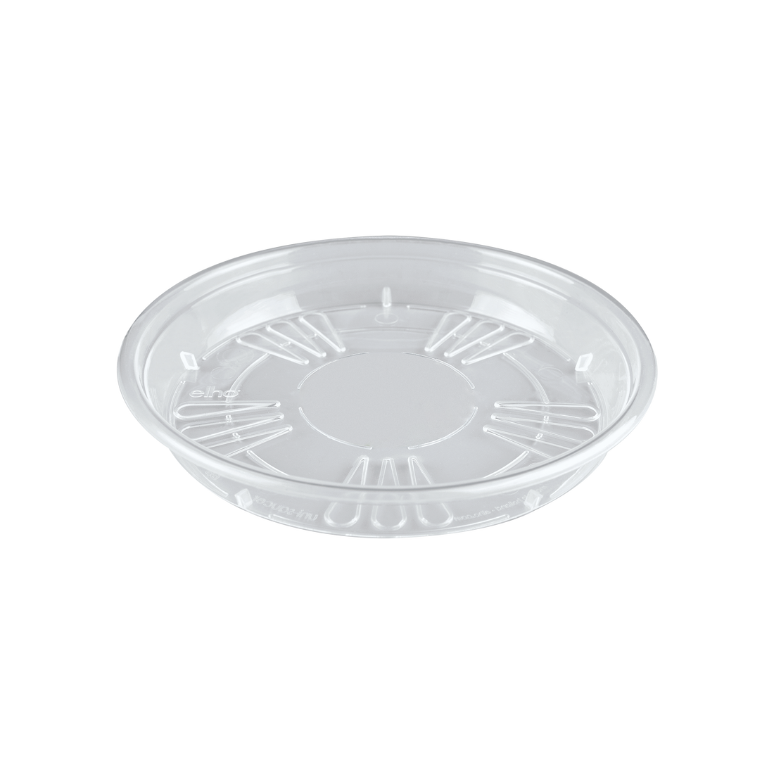 Universal Saucer Round 21cm Transparent