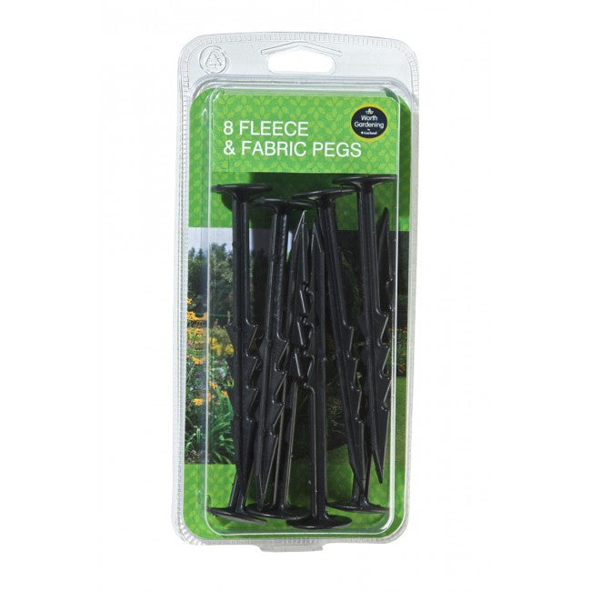 Fleece & Fabric Pegs (8pk)