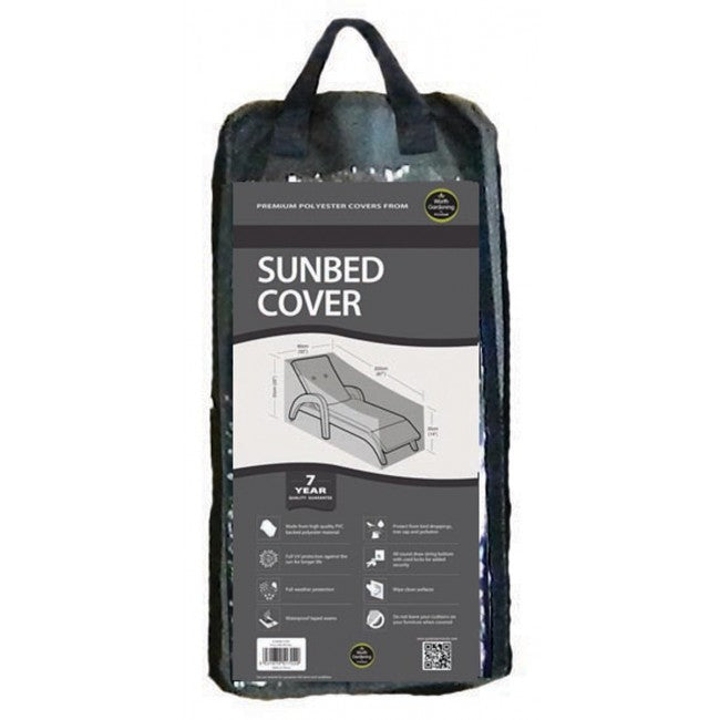 Sunbed Cover Black