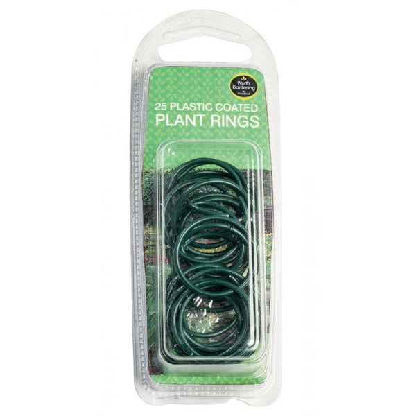 Plant Rings Plastic Coated (25pk)