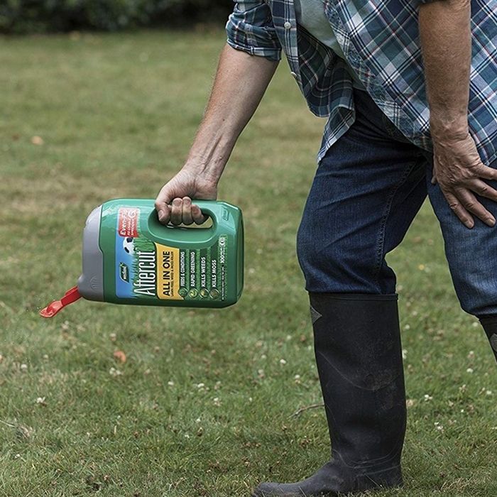 Lawn Feed Aftercut Spreader All in One Lawn Feed, Weed & Moss Killer 80m2