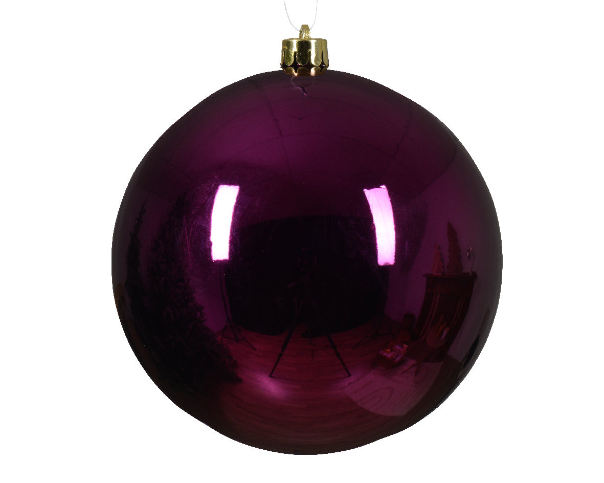 Violet Shatterproof Bauble (20cm)