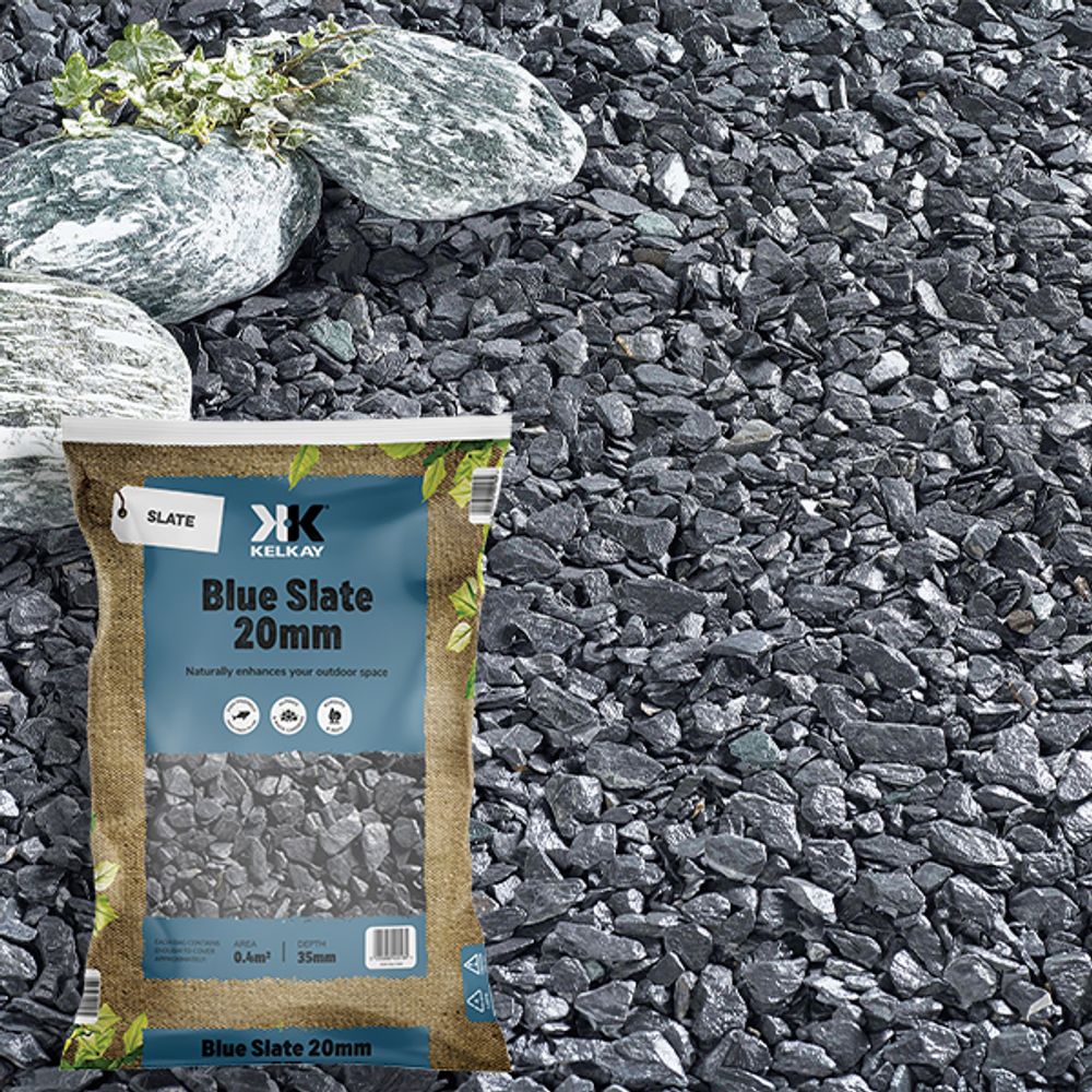 Blue Slate 20mm Bulk Bag