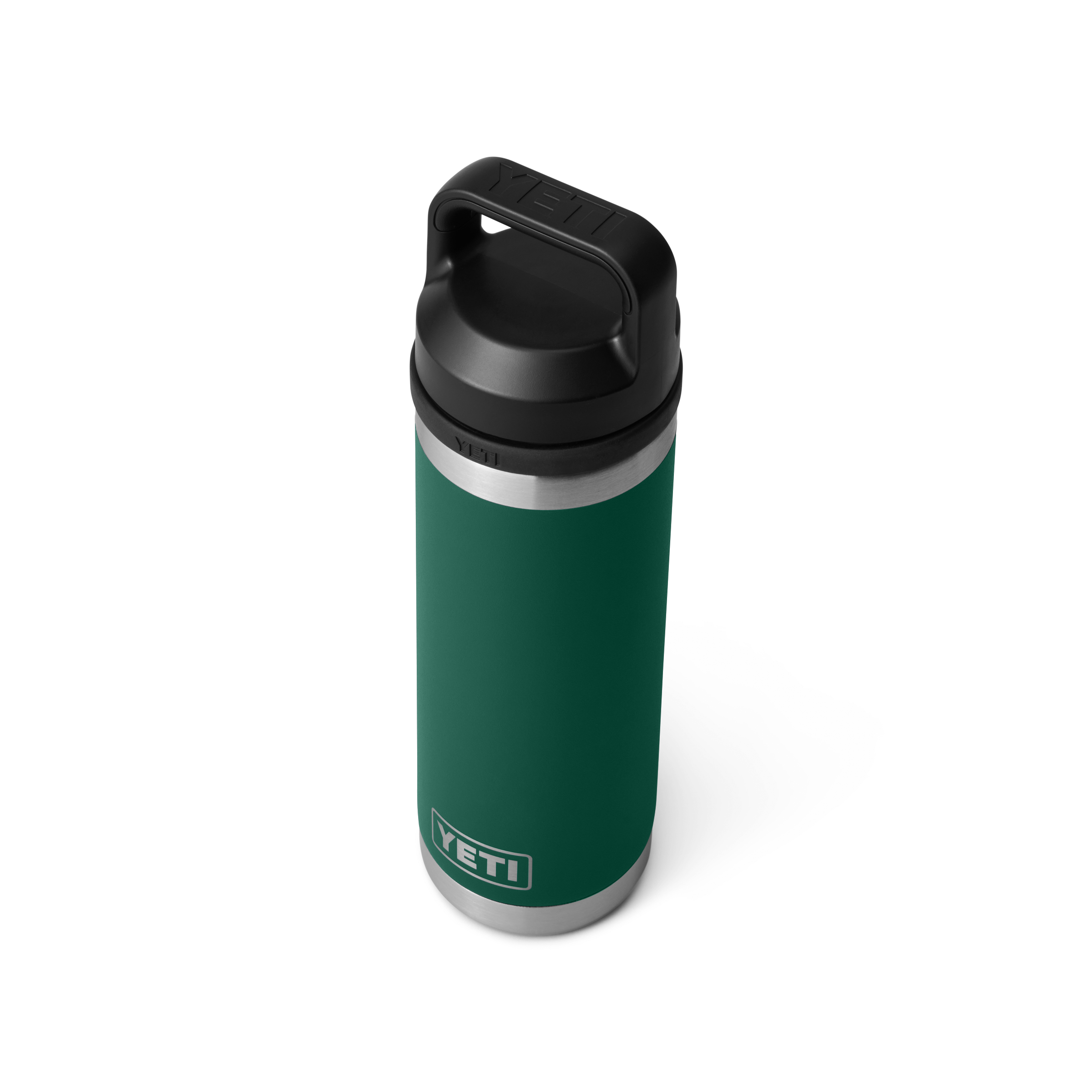 Rambler 18oz (532 ml) Bottle with Chug Cap - Black Forest Green