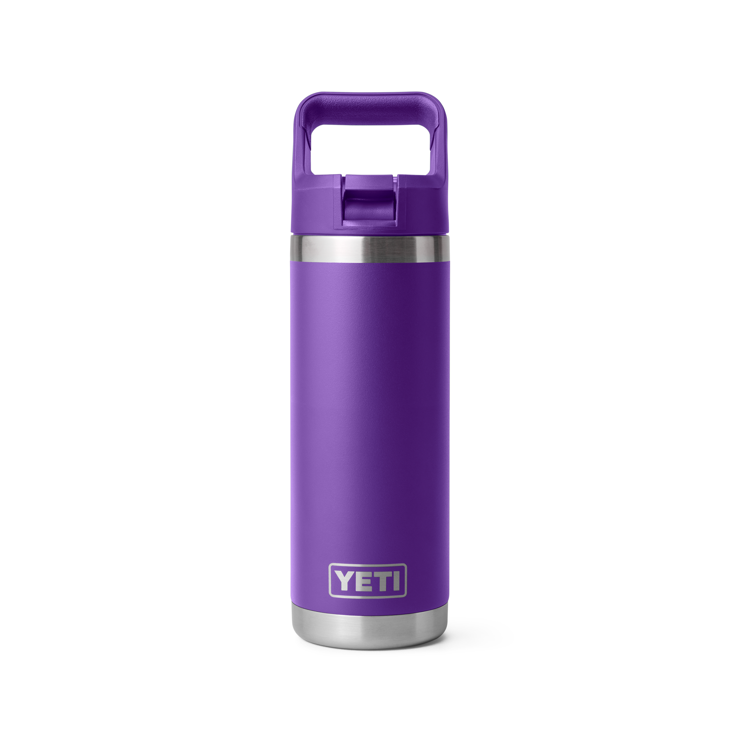Rambler 18 oz (532 ml) Colour Straw Cap Bottle - Pace Purple