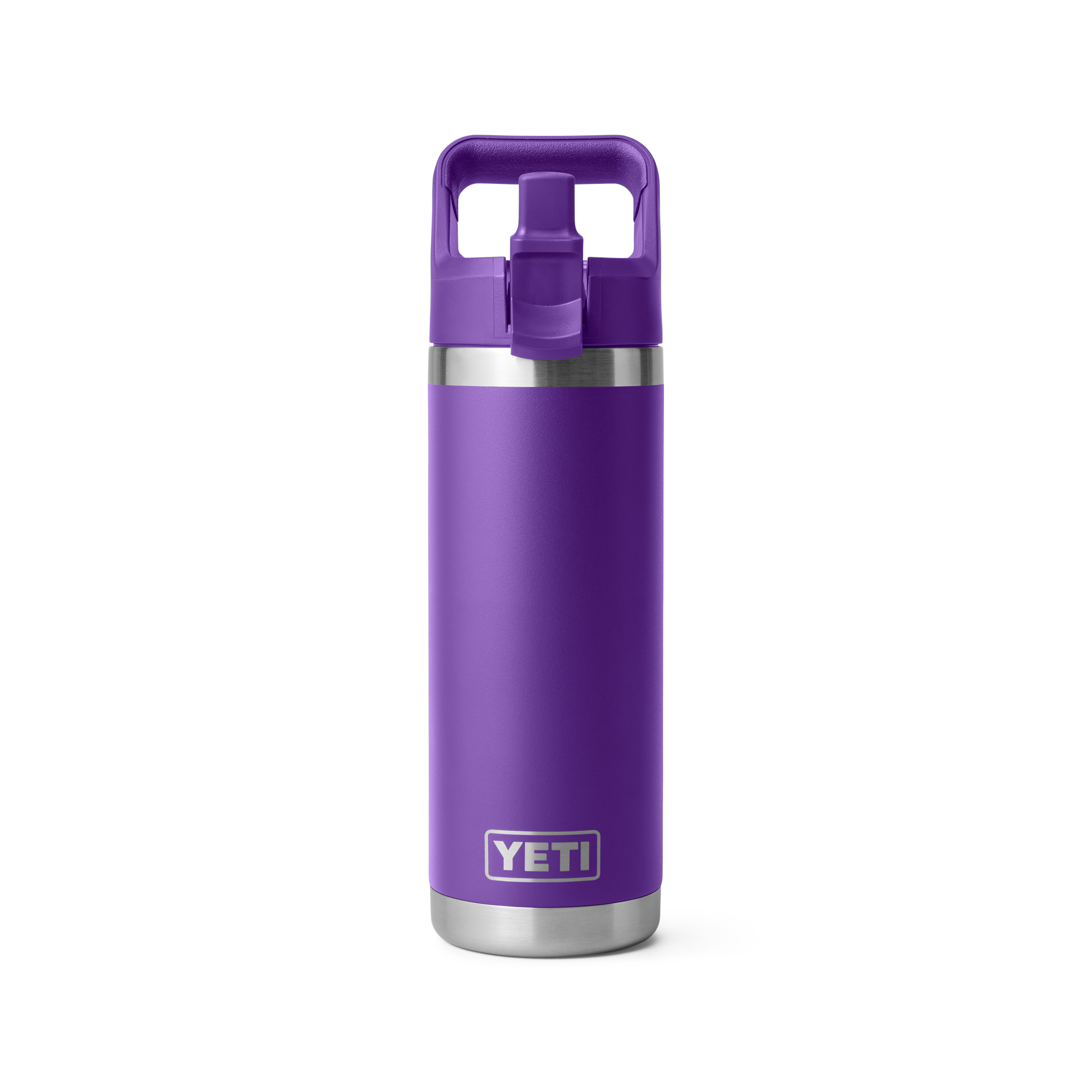 Rambler 18 oz (532 ml) Colour Straw Cap Bottle - Pace Purple