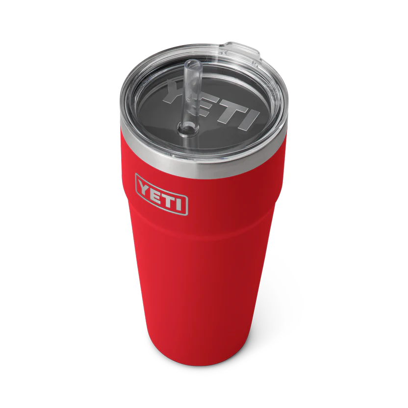 Rambler 26oz (760ml) Straw Cup - Rescue Red
