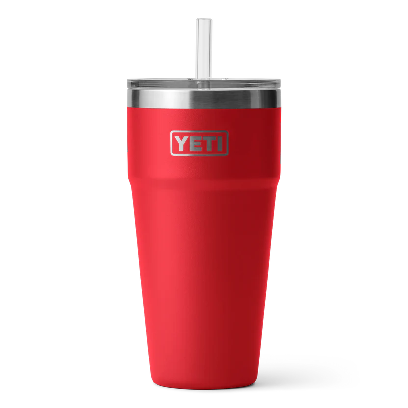 Rambler 26oz (760ml) Straw Cup - Rescue Red