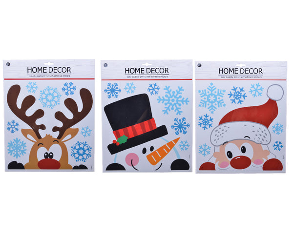 PVC Window Decorations (3 Designs)