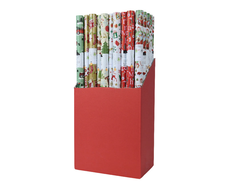 Assorted Gift Wrapping Papers (6 Designs)