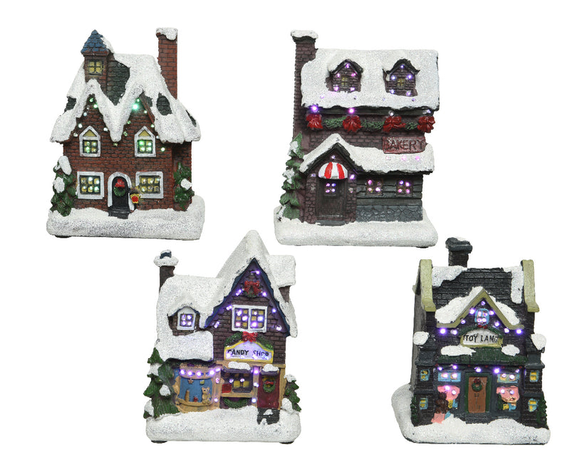 LED House Scenery (4 Designs, Indoor)
