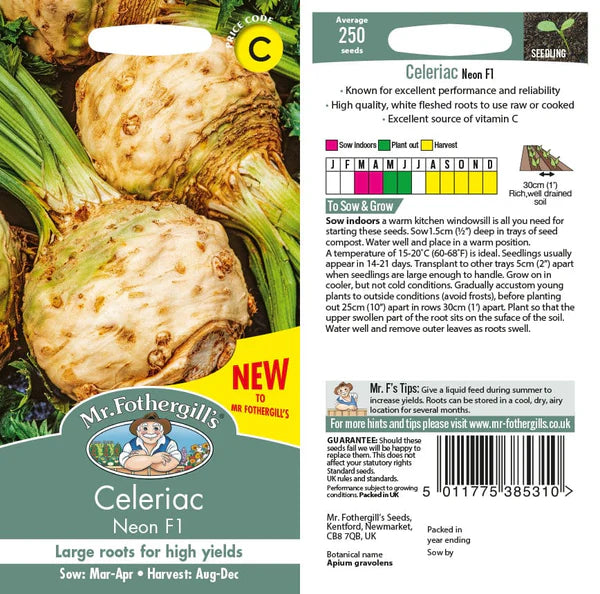 CELERIAC Neon F1