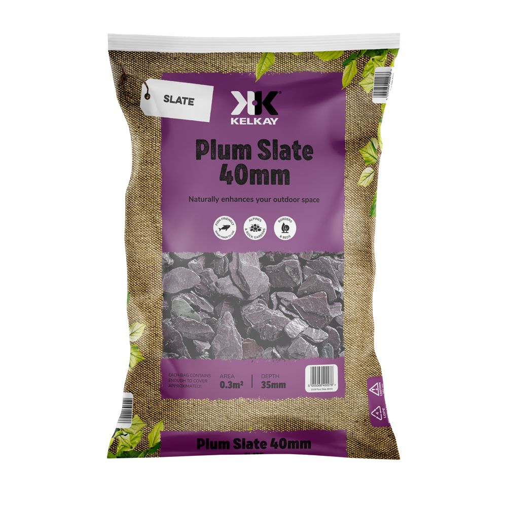 Plum Slate 40mm Bulk Bag