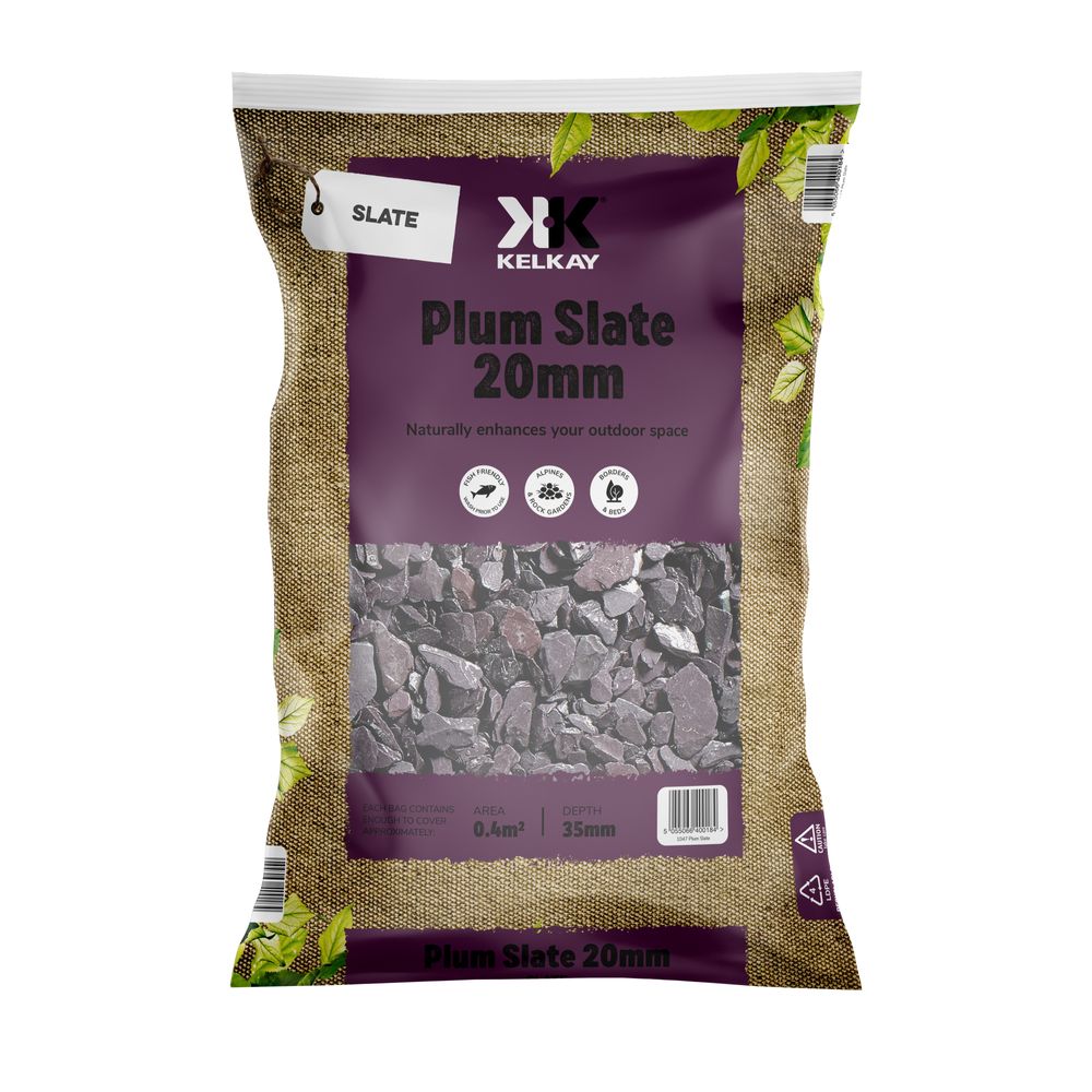 Plum Slate 20mm Bulk Bag