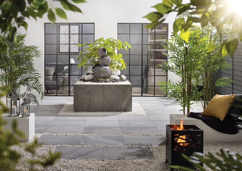 Porcelain Paving 600 x 600mm Storm Twin Pack