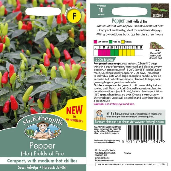 PEPPER (Hot) Fields of Fire