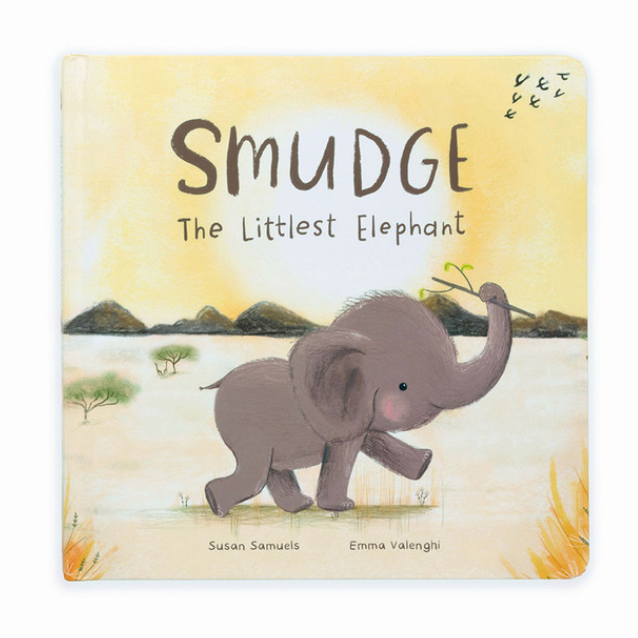 Jellycat Smudge the Littlest Elephant Book