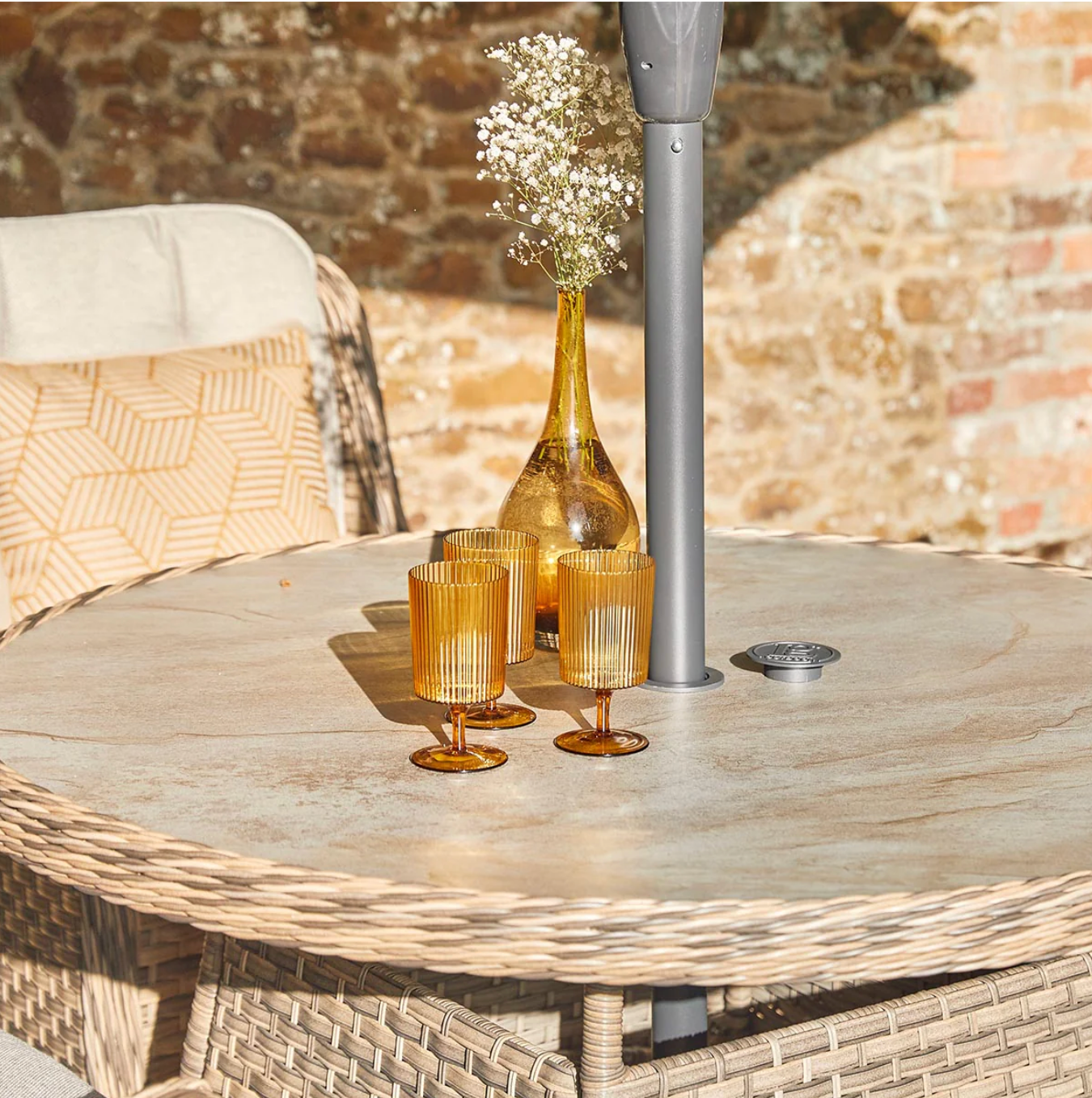 Florence 4 Seat Dining Set