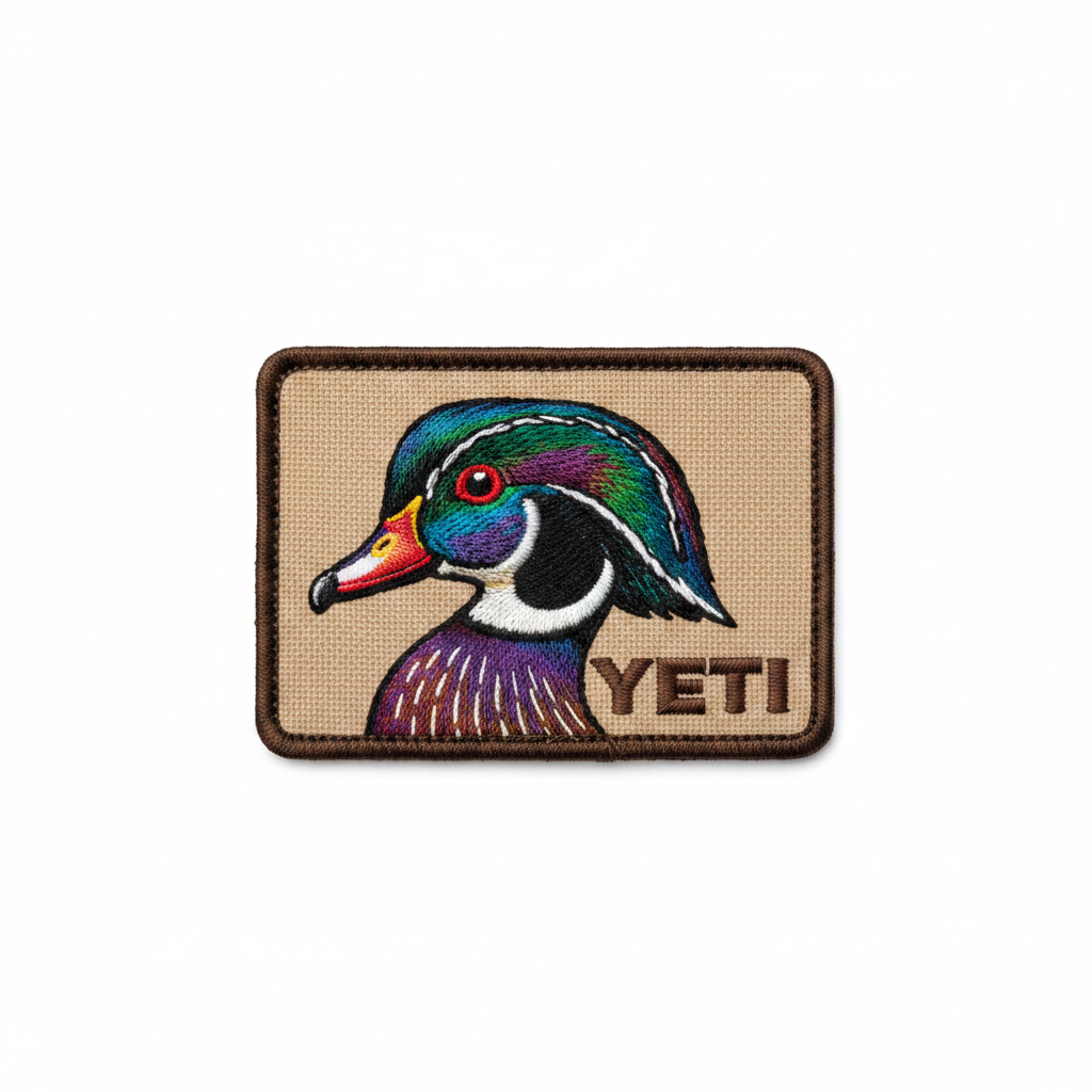 Wood Duck Patch - Tan