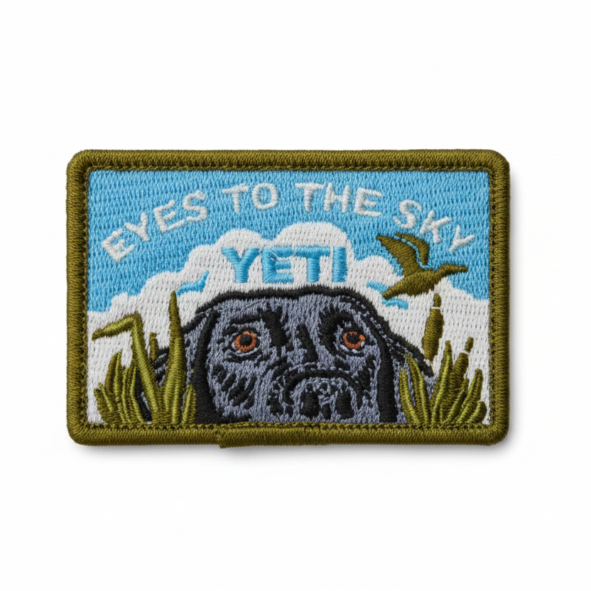 Eyes To The Sky Patch - Blue