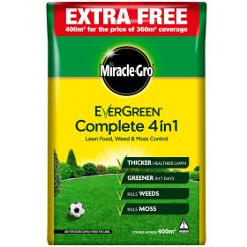 Miracle-Gro Evergreen Complete Feed & Weed 360m2 +10% free