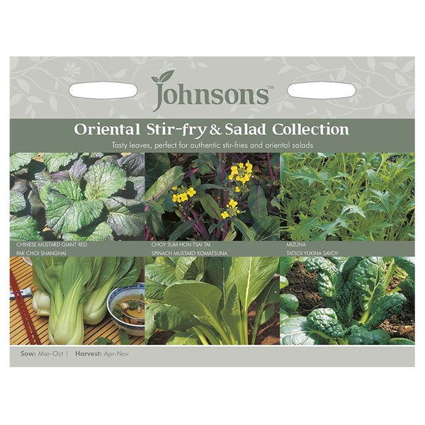 Oriental Stirfry & Salad Collection Seeds