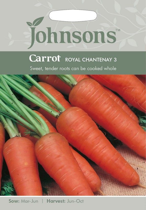 Carrot Royal Chantenay 3 Seeds