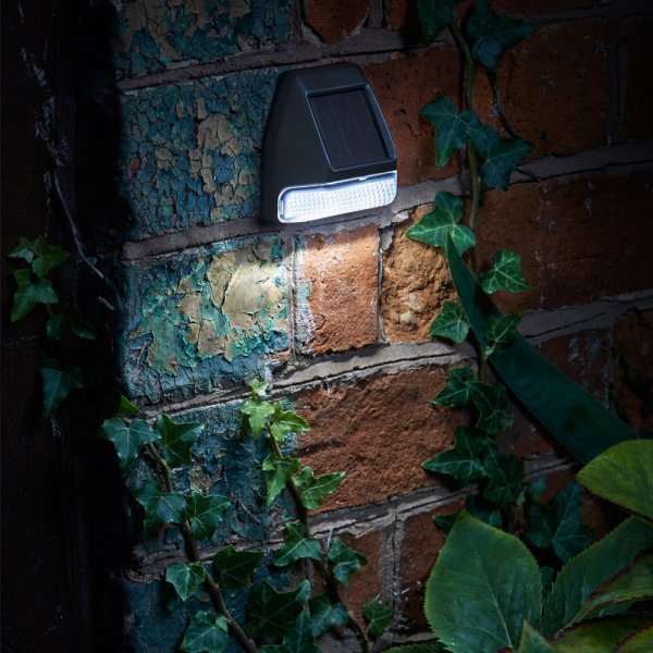 Solar Fence Wall & Post Light 3 Lumens