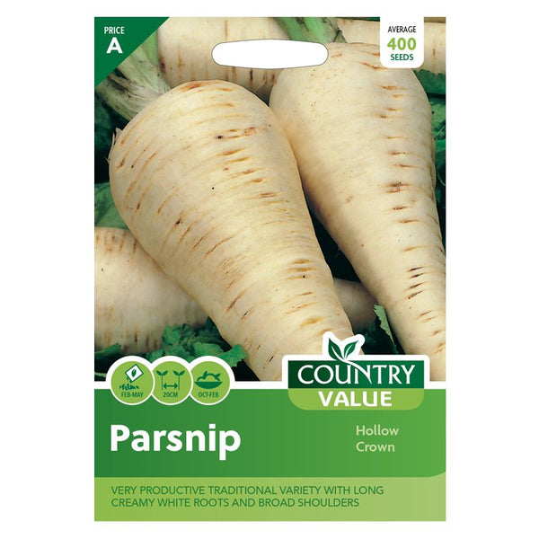 Parsnip Hollow Crown Seeds Country Value