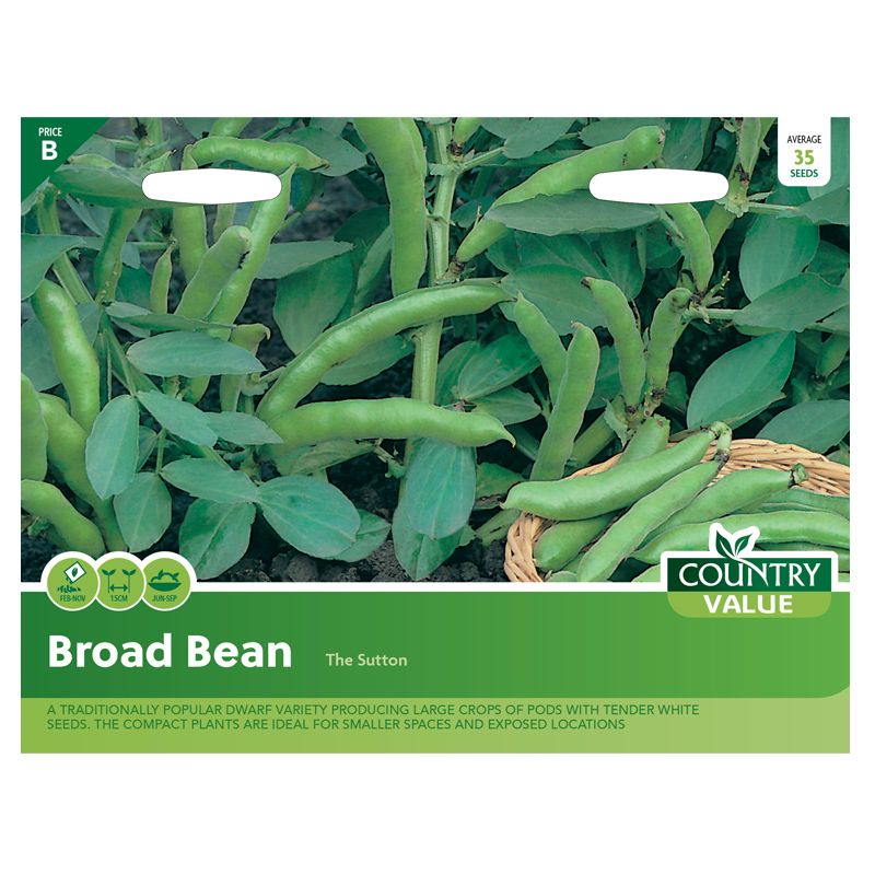 Broad Bean The Sutton Seeds Country Value