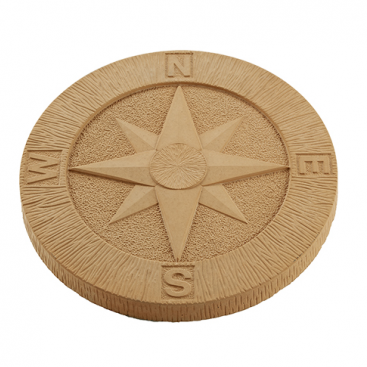 Compass Stepping Stone York Gold | Cornwall Garden Shop | UK