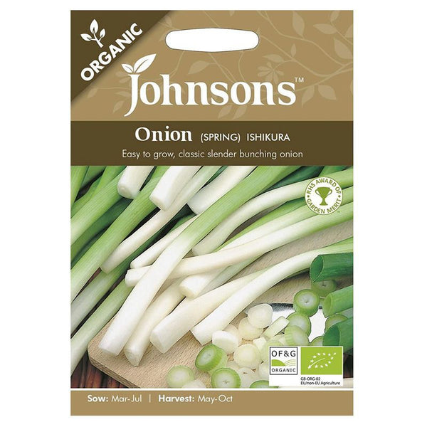 Onion (Spring) Ishikura Organic Seeds