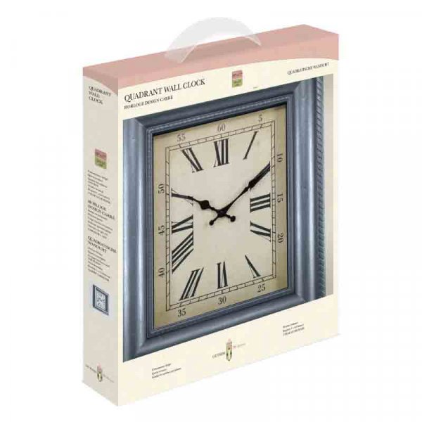 Wall Clock Quadrant 50x43cm