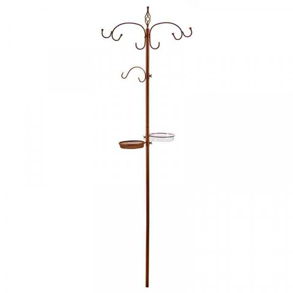 Bird Feeding Station Original Bronze 2m