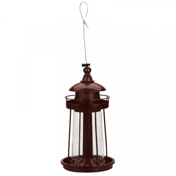 Seed Feeder Lighthouse Copper