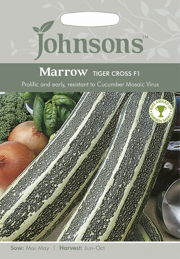 Marrow Tiger Cross F1 Seeds