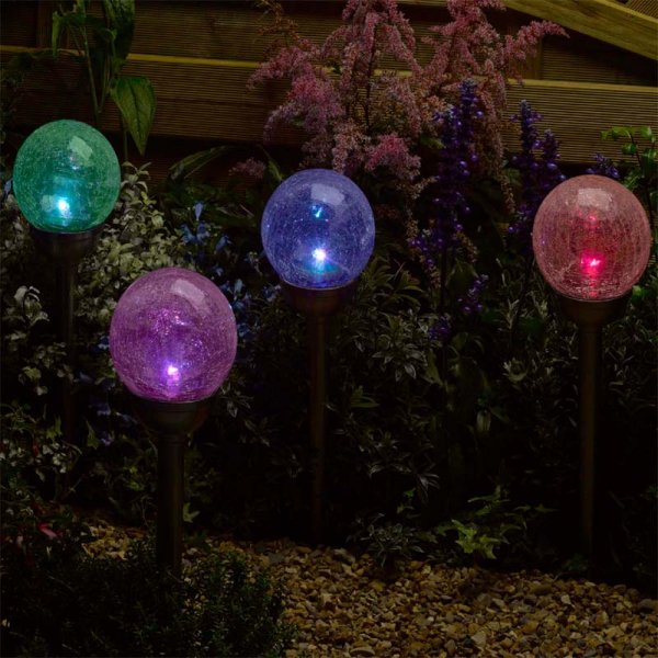 Solar Stake Light Majestic Colour Changing