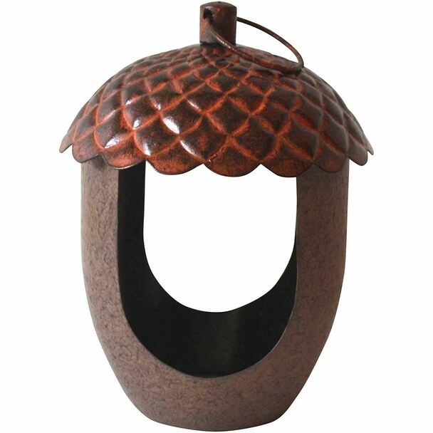 Hanging Acorn Bird Feeder 19cm